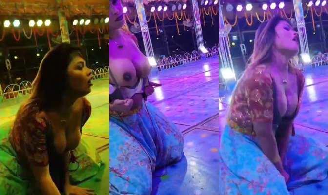 Nisha Maharana Showing Boobs Viral Video